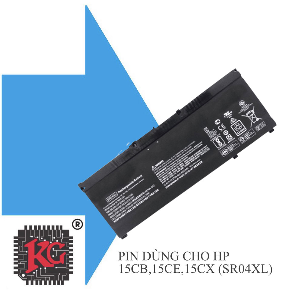 11 THAY PIN LAPTOP HP 15CB 15CE 15CX SR04XL