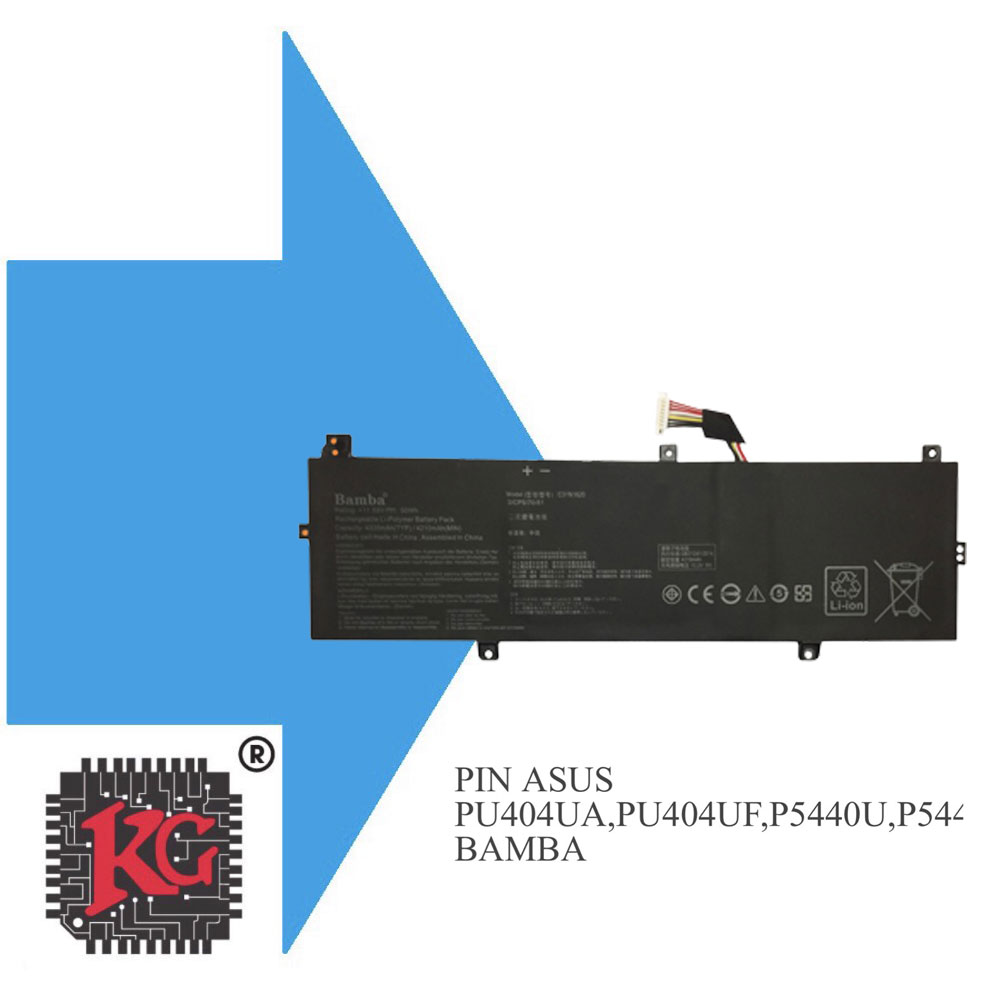 18 Thay pin laptop Asus PU404UA, PU404UF, P5440U