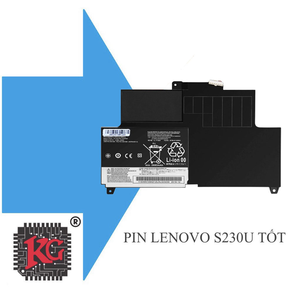 24 Thay pin Laptop Lenovo S230U