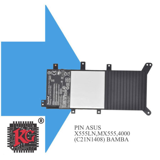 THAY PIN LAPTOP ASUS X555LN , MX555 , 4000 (C21N1408)