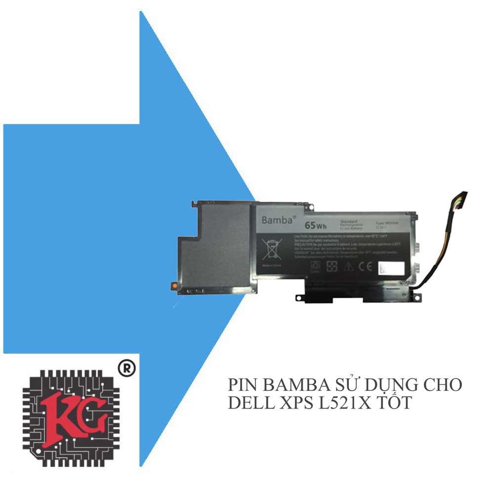 83 THAY PIN LAPTOP DELL XPS L512X