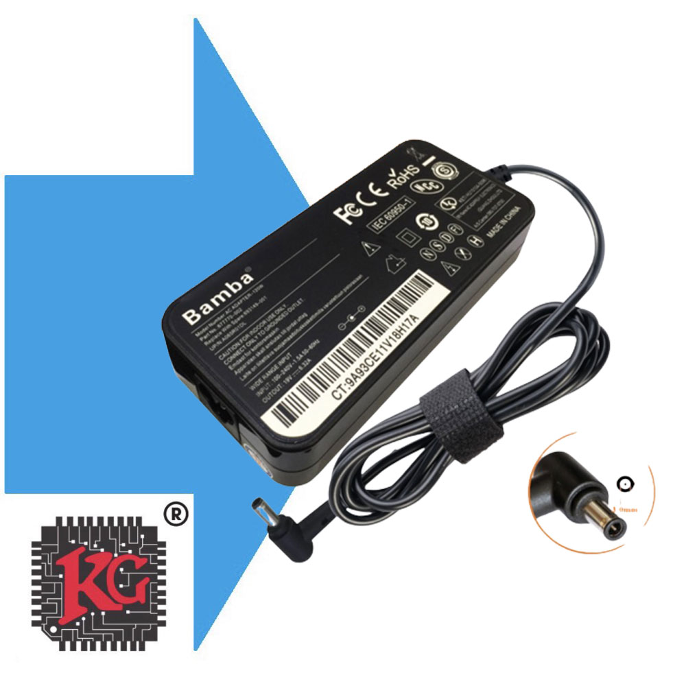 2 SẠC LAPTOP ASUS 19V-6,32A ( ĐẦU KIM NHỎ ) SLIM