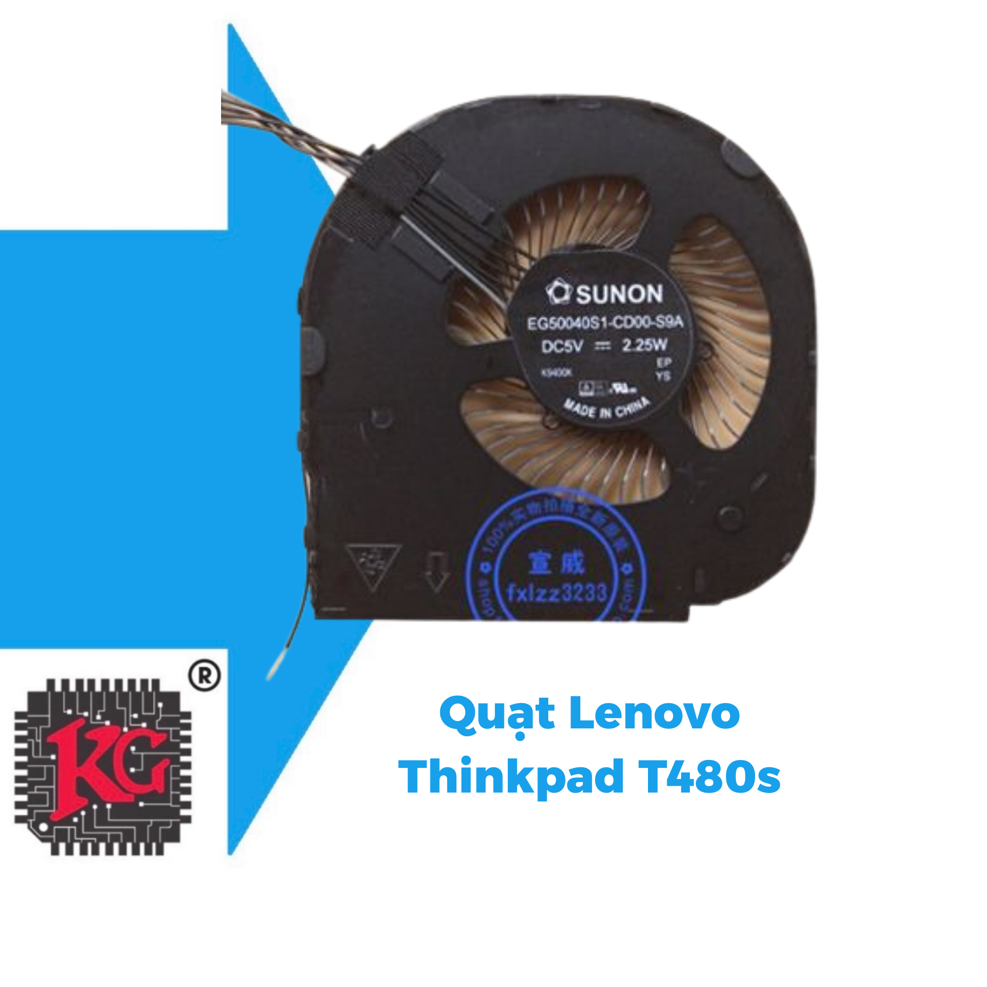 21 THAY QUẠT LENOVO THINKPAD T480S