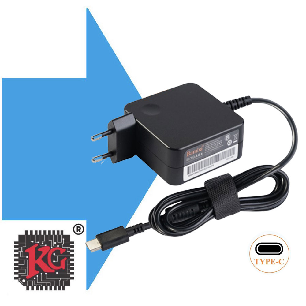 3 SẠC LAPTOP LENOVO , HP , DELL , ACER , ASUS 20V 2,25A (USB C ) CỤC VUÔNG