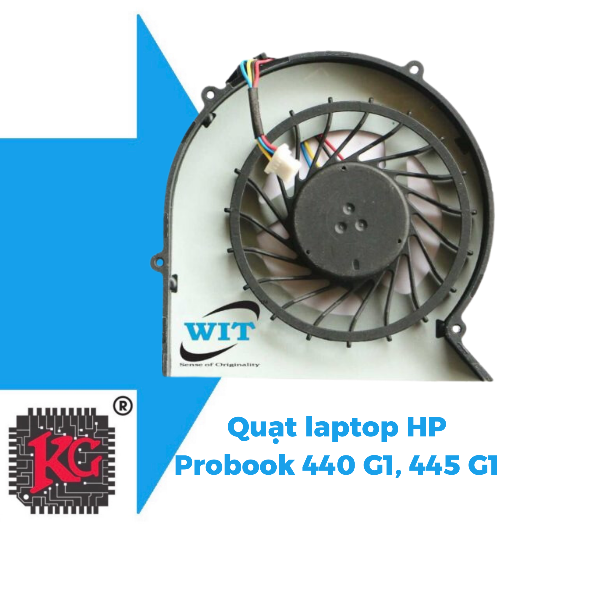 107 Thay Quạt Laptop HP Probook 440 G1, 445 G1