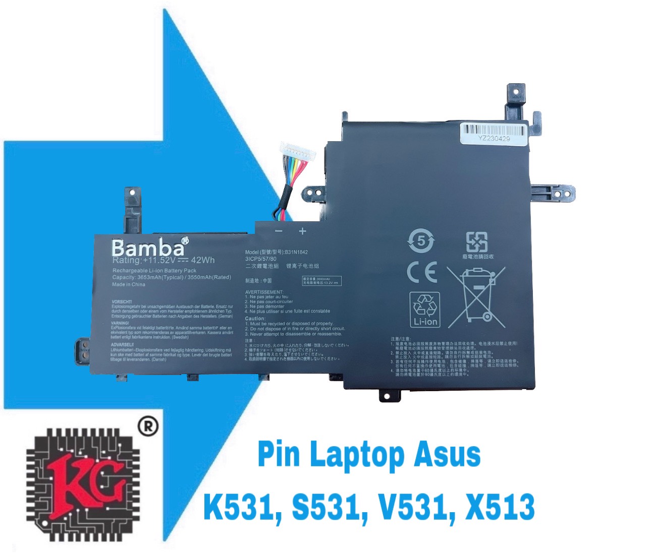 z4451007784942_633d5ef160dfa92afeae8b6c88dda53d Thay pin laptop Asus K531, S531, V531, X513