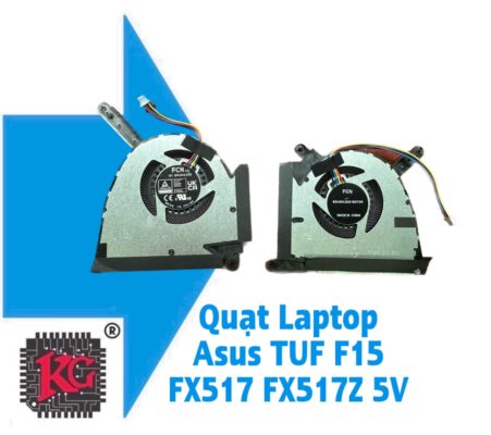 Thay Quạt Laptop Asus TUF F15 FX517 FX517Z 5V 5 Thay Quạt Laptop Asus TUF F15 FX517 FX517Z 5V
