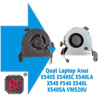 Thay quạt Laptop Asus X540S X540SC X540LA X540 F540 X540L X540SA VM520U 5 Thay Quạt Laptop Asus X540S X540SC X540LA X540 F540 X540L X540SA VM520U