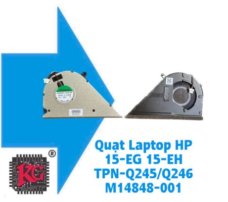 Thay Quạt Laptop HP 15-EG 15-EH TPN-Q245/Q246 M14848-001