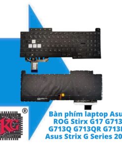 Thay Bàn phím laptop Asus ROG Stirx G17 G713 G713Q G713QR G713R G713RX G713RS G713RC, Asus Strix G Series 2021 (CÓ ĐÈN, BH 6TH)