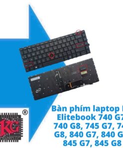 Thay Bàn phím laptop Hp Elitebook 740 G7, 740 G8, 745 G7, 745 G8, 840 G7, 840 G8, 845 G7, 845 G8