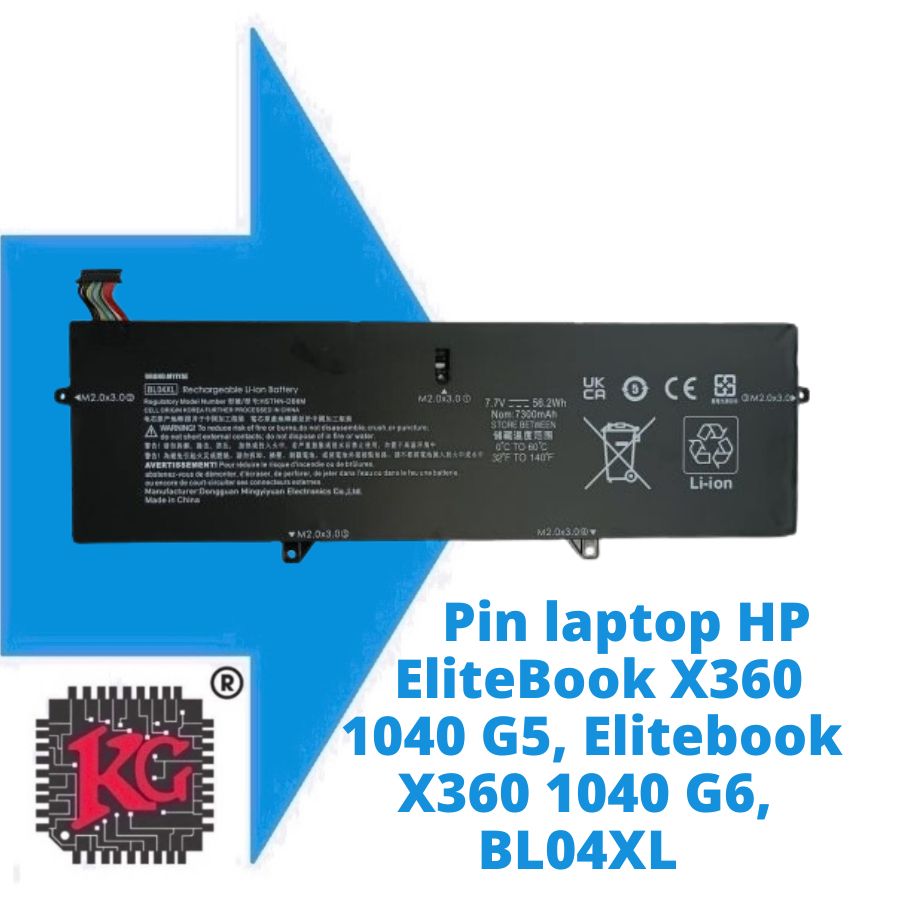Thay Pin laptop HP EliteBook X360 1040 G5, Hp Elitebook X360 1040 G6, BL04XL Thay Pin laptop HP EliteBook X360 1040 G5, Hp Elitebook X360 1040 G6, BL04XL
