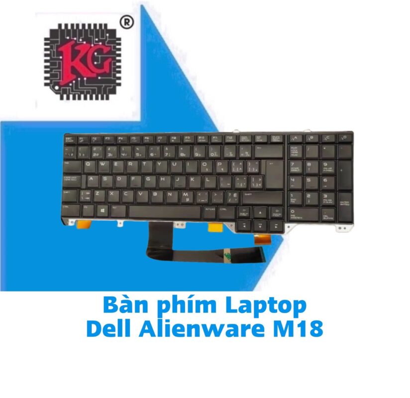 Thay Bàn phím Laptop Dell Alienware M18 5 Thay Bàn phím Laptop Dell Alienware M18