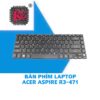 Thay bàn phím laptop Acer Aspire R3-471 1 Thay bàn phím laptop Acer Aspire R3-471