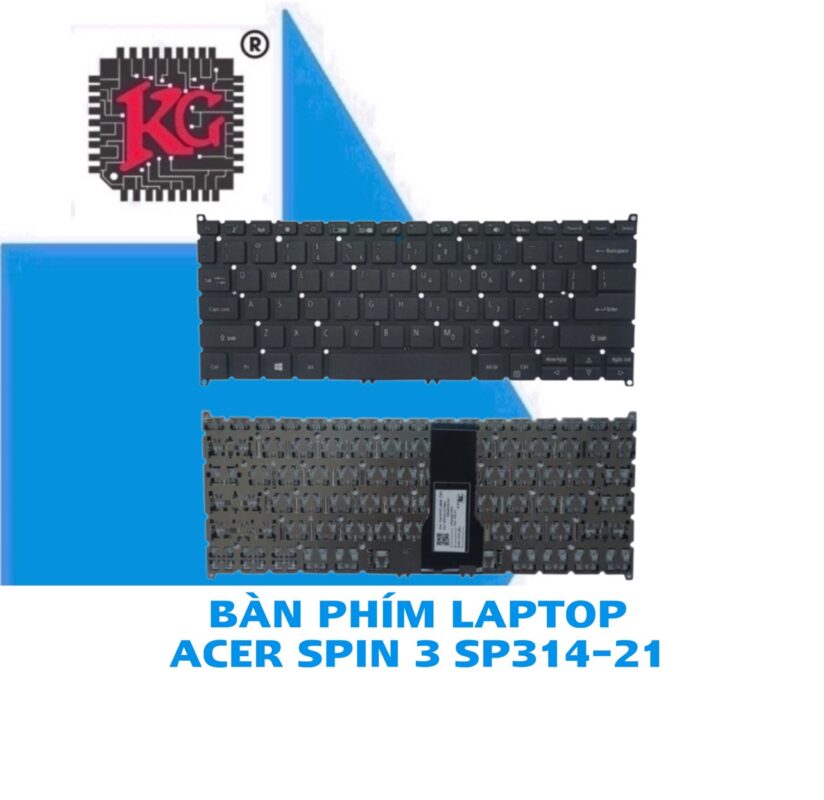 Thay bàn phím laptop Acer Spin 3 SP314-21 5 THAY BÀN PHÍM LAPTOP ACER SPIN 3 SP314-21