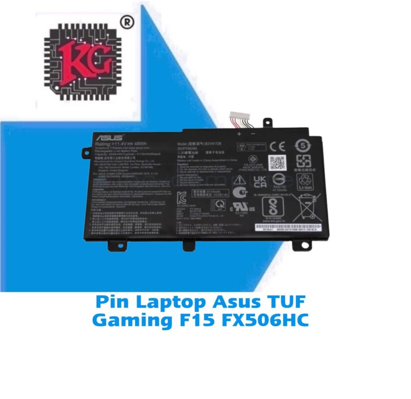 Thay Pin Laptop Asus TUF Gaming F15 FX506HC 5 Thay Pin Laptop Asus TUF Gaming F15 FX506HC