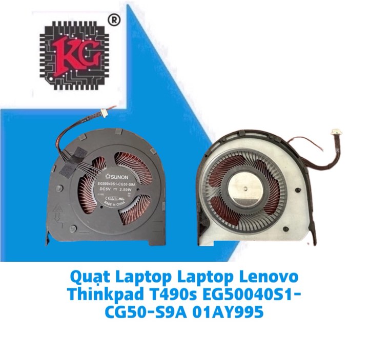 Thay Quạt Laptop Lenovo Thinkpad T490s EG50040S1-CG50-S9A 01AY995
