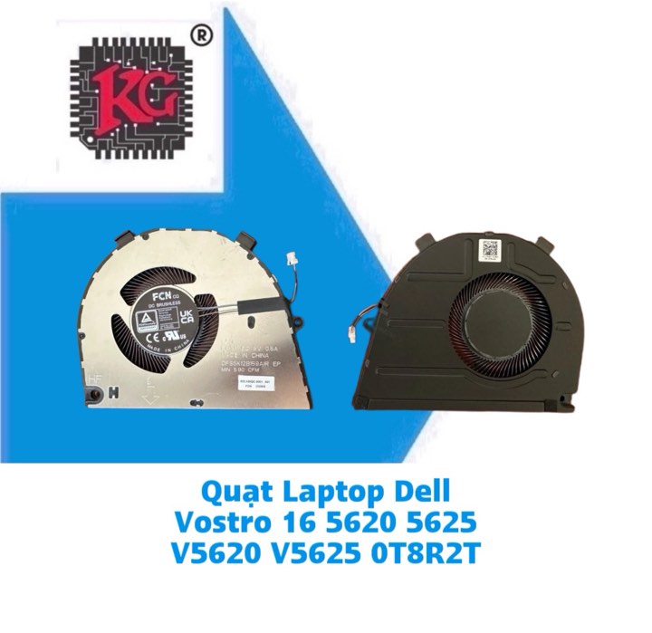 Thay Quạt Laptop Dell Vostro 16 5620 5625 V5620 V5625 0T8R2T 5 Thay Quạt Laptop Dell Vostro 16 5620 5625 V5620 V5625 0T8R2T