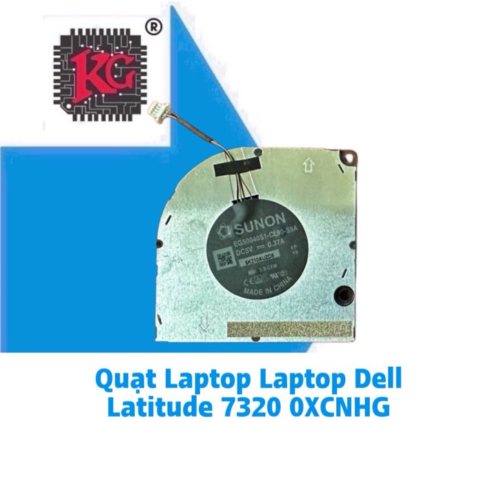 Thay Quạt Laptop Dell Latitude 7320 0XCNHG 5 Thay Quạt Laptop Dell Latitude 7320 0XCNHG