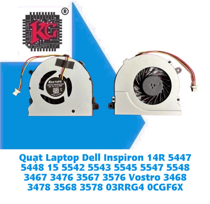 Thay Quạt Laptop Dell Inspiron 14R 5447 5448 15 5542 5543 5545 5547 5548 3467 3476 3567 3576 Vostro 3468 3478 3568 3578 03RRG4 0CGF6X 5 Thay Quạt Laptop Dell Inspiron 14R 5447 5448 15 5542 5543 5545 5547 5548 3467 3476 3567 3576 Vostro 3468 3478 3568 3578 03RRG4 0CGF6X