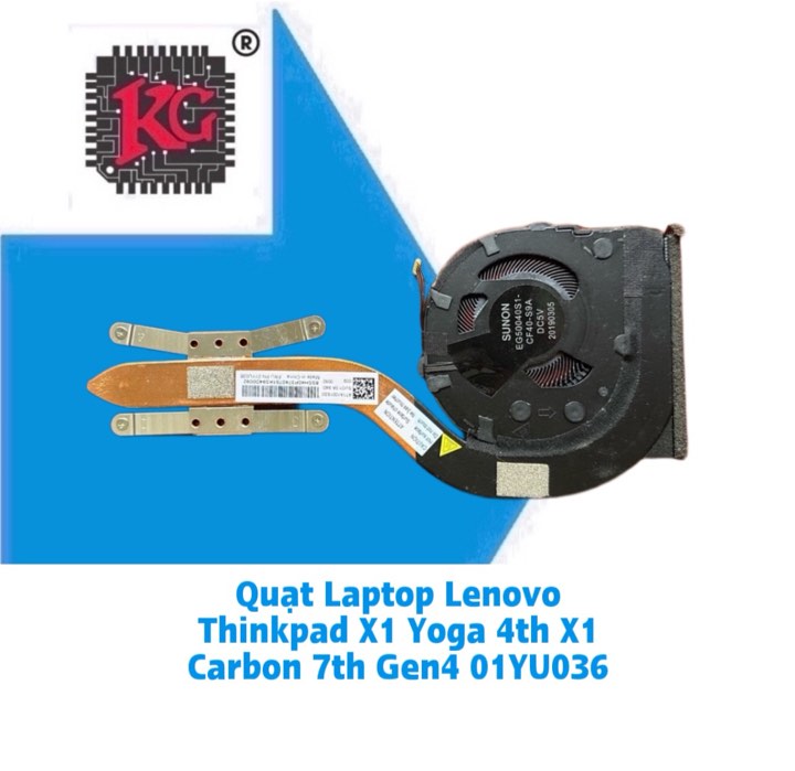 Thay Quạt Laptop Lenovo Thinkpad X1 Yoga 4th X1 Carbon 7th Gen4 01YU036 5 Thay Quạt Laptop Lenovo Thinkpad X1 Yoga 4th X1 Carbon 7th Gen4 01YU036