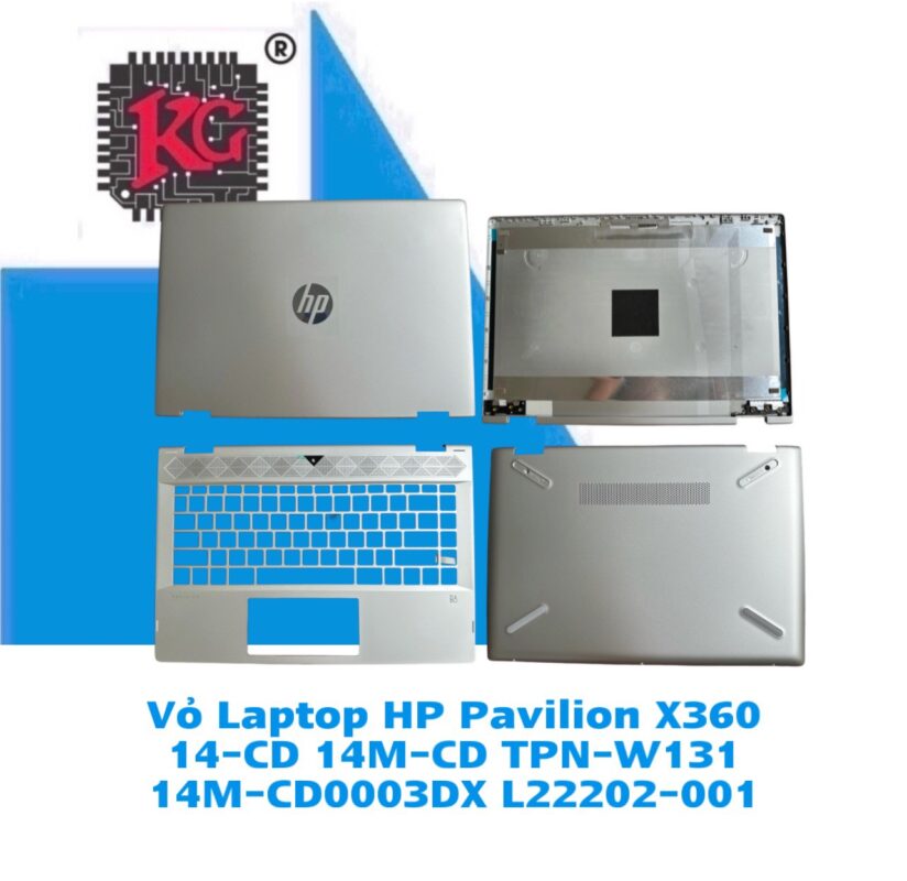Thay Vỏ Laptop HP Pavilion X360 14-CD 14M-CD 5 Thay Vỏ Laptop HP Pavilion X360 14-CD 14M-CD TPN-W131 14M-CD0003DX L22202-001
