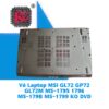 Thay Vỏ Laptop MSI GL72 GP72 GL72M MS-1795 1796 MS-179B MS-1799 KO DVD 1 Thay Vỏ Laptop MSI GL72 GP72 GL72M MS-1795 1796 MS-179B MS-1799 KO DVD