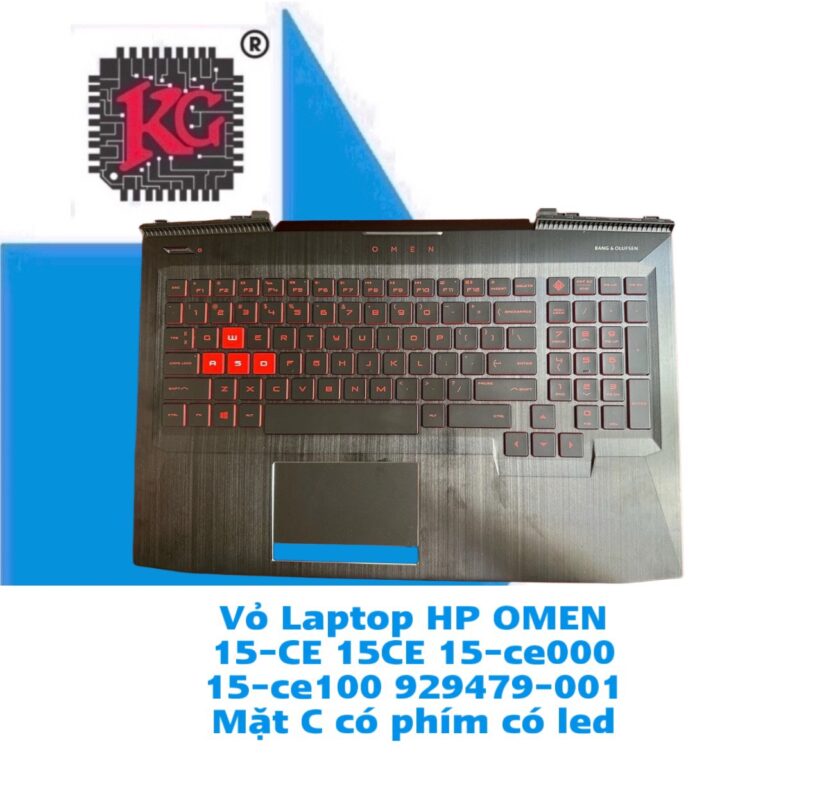 Thay Vỏ Laptop HP OMEN 15-CE 15CE 15-ce000 5 Thay Vỏ Laptop HP OMEN 15-CE 15CE 15-ce000 15-ce100 929479-001 có phím có led