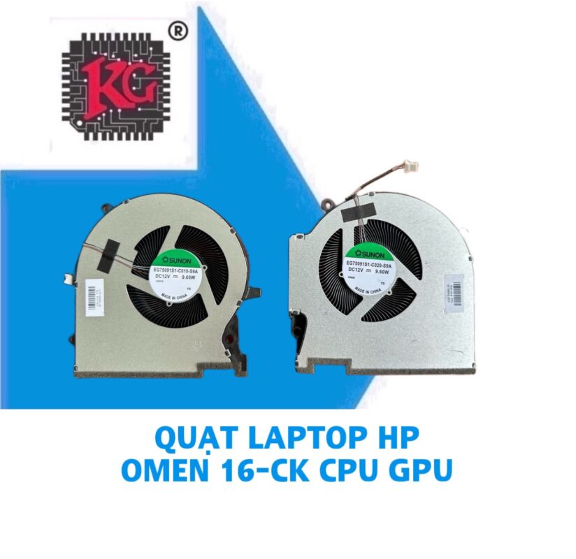 Thay Quạt Laptop HP OMEN 16-CK CPU GPU 5 Thay Quạt Laptop HP OMEN 16-CK CPU GPU