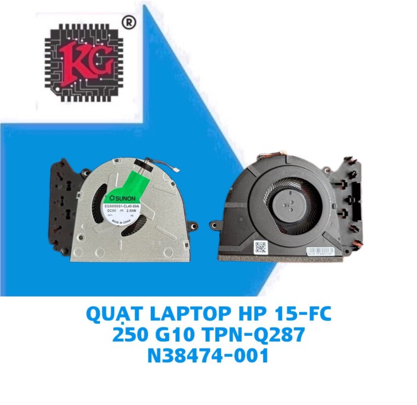 Thay Quạt Laptop HP 15-FC 250 G10 TPN-Q287 N38474-001 5 Thay Quạt Laptop HP 15-FC 250 G10 TPN-Q287 N38474-001