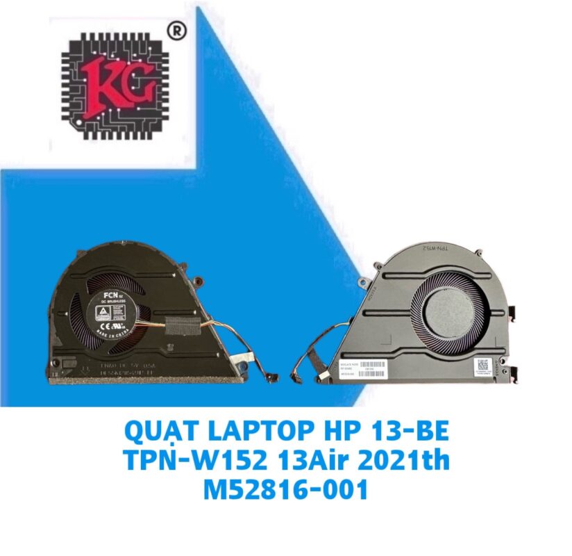 Thay Quạt Laptop HP 13-BE TPN-W152 13AIR 2021th M52816-001 5 Thay Quạt Laptop HP 13-BE TPN-W152 13AIR 2021th M52816-001