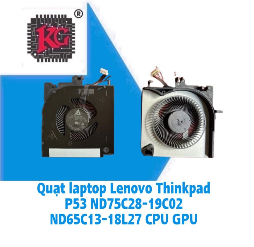 Thay Quạt Laptop Lenovo Thinkpad P53 ND75C28-19C02 ND65C13-18L27 5 Thay Quạt Laptop Lenovo Thinkpad P53 ND75C28-19C02 ND65C13-18L27
