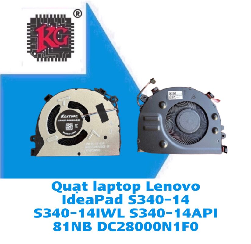 Thay Quạt Laptop Lenovo IdeaPad S340-14 S340-14IWL S340-14API 81NB DC28000N1F0 5 Thay Quạt Laptop Lenovo IdeaPad S340-14 S340-14IWL S340-14API 81NB DC28000N1F0