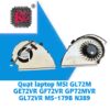 Thay Quạt Laptop MSI GL72M GE72VR GF72VR GP72MVR 2 Thay Quạt Laptop MSI GL72M GE72VR GF72VR GP72MVR