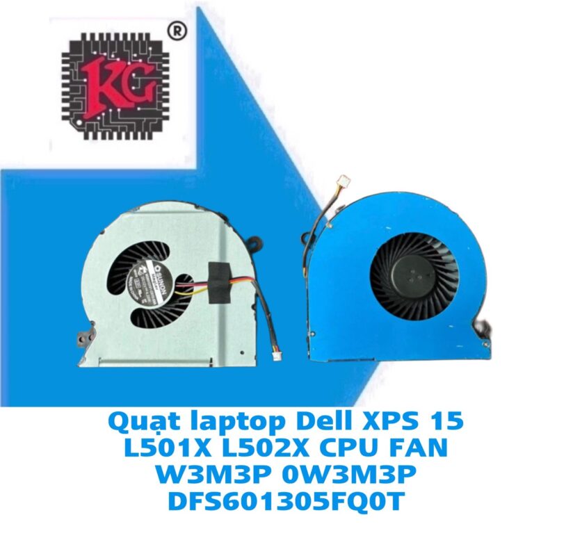 Thay Quạt Laptop Dell XPS 15 L501X L502X CPU FAN W3M3P 0W3M3P DFS601305FQ0T 5 Thay Quạt Laptop Dell XPS 15 L501X L502X CPU FAN W3M3P 0W3M3P DFS601305FQ0T