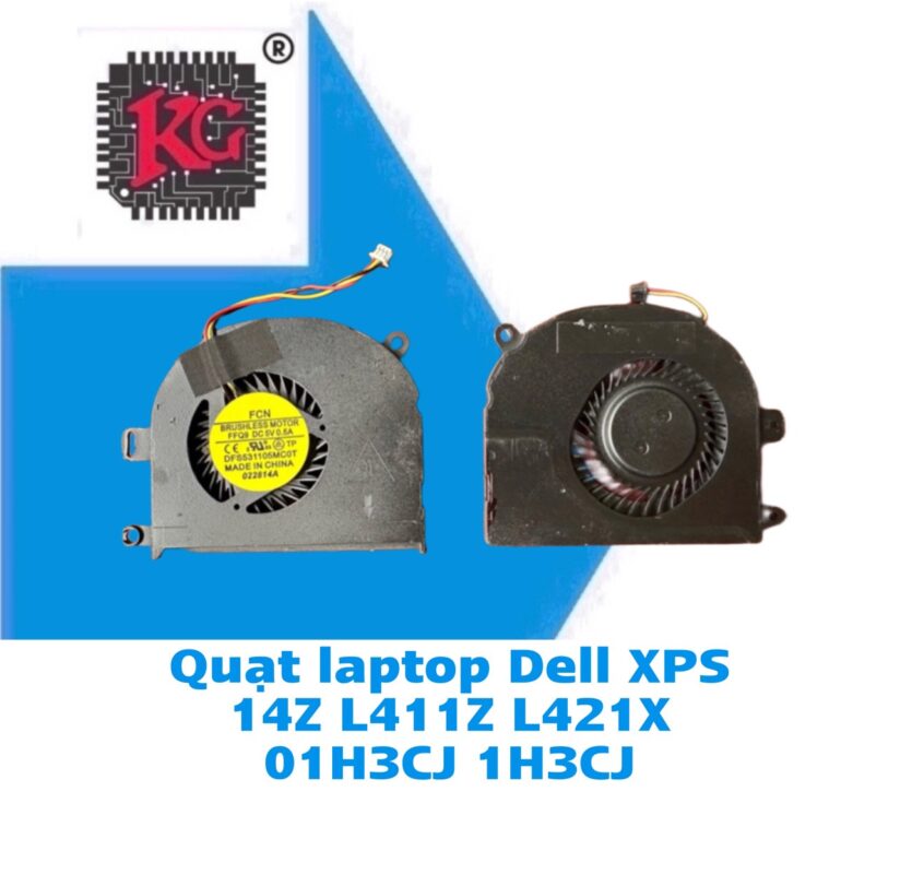 Thay Quạt Laptop Dell XPS 14Z L411Z L421X 01H3CJ 1H3CJ 5 Thay Quạt Laptop Dell XPS 14Z L411Z L421X 01H3CJ 1H3CJ