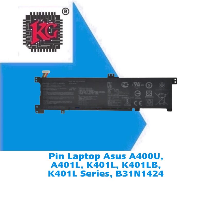 Thay Pin Laptop Asus A400U, A401L, K401L, K401LB, K401L Series, B31N1424 5 Thay Pin Laptop Asus A400U, A401L, K401L, K401LB, K401L Series, B31N1424