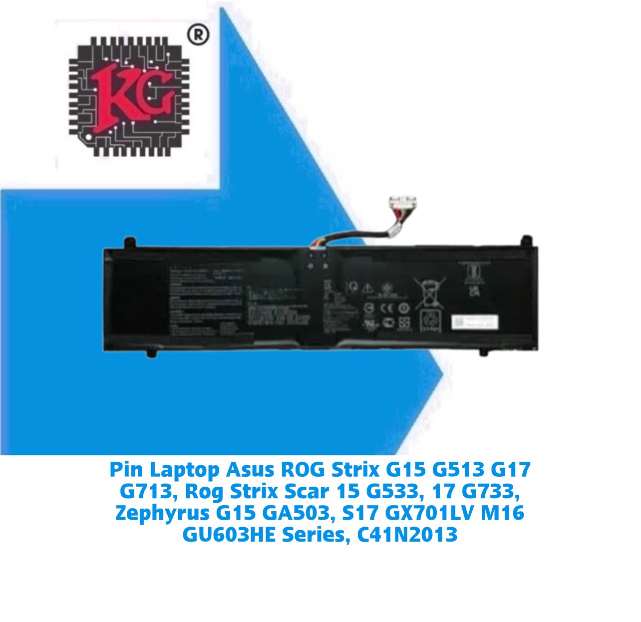 z5541423498189_9ee37cf6de122698b842ee3ef4c067e3 Thay Pin Laptop Asus ROG Strix G15 G513 G17 G713, Rog Strix Scar 15 G533, 17 G733, Zephyrus G15 GA503, S17 GX701LV M16 GU603HE Series, C41N2013