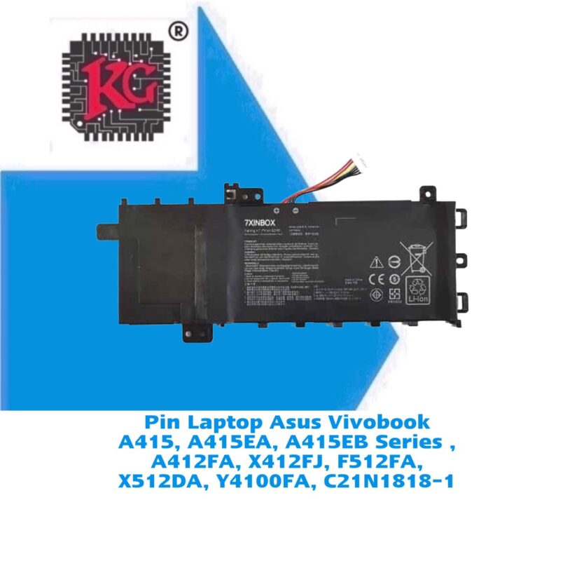 Thay Pin Laptop Asus Vivobook A415, A415EA, A415EB Series , A412FA, X412FJ, F512FA, X512DA, Y4100FA, C21N1818-1 5 Thay Pin Laptop Asus Vivobook A415, A415EA, A415EB Series , A412FA, X412FJ, F512FA, X512DA, Y4100FA, C21N1818-1