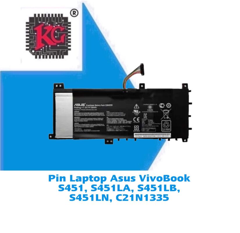Thay Pin Laptop Asus VivoBook S451, S451LA, S451LB, S451LN, C21N1335 5 Thay Pin Laptop Asus VivoBook S451, S451LA, S451LB, S451LN, C21N1335