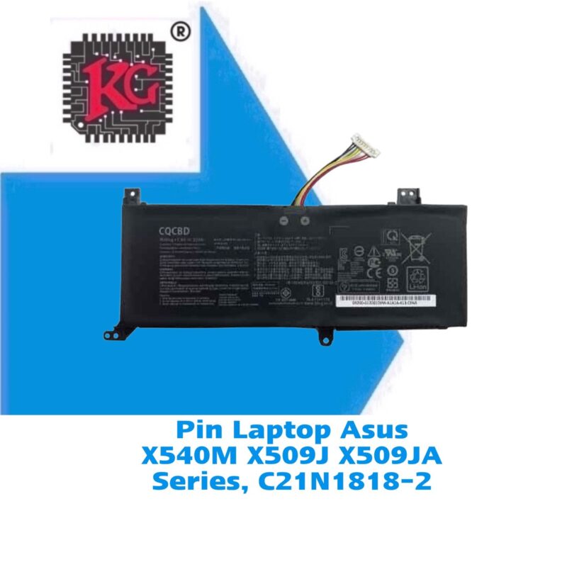 Thay Pin Laptop Asus X540M X509J X509JA Series, C21N1818-2 5 Thay Pin Laptop Asus X540M X509J X509JA Series, C21N1818-2