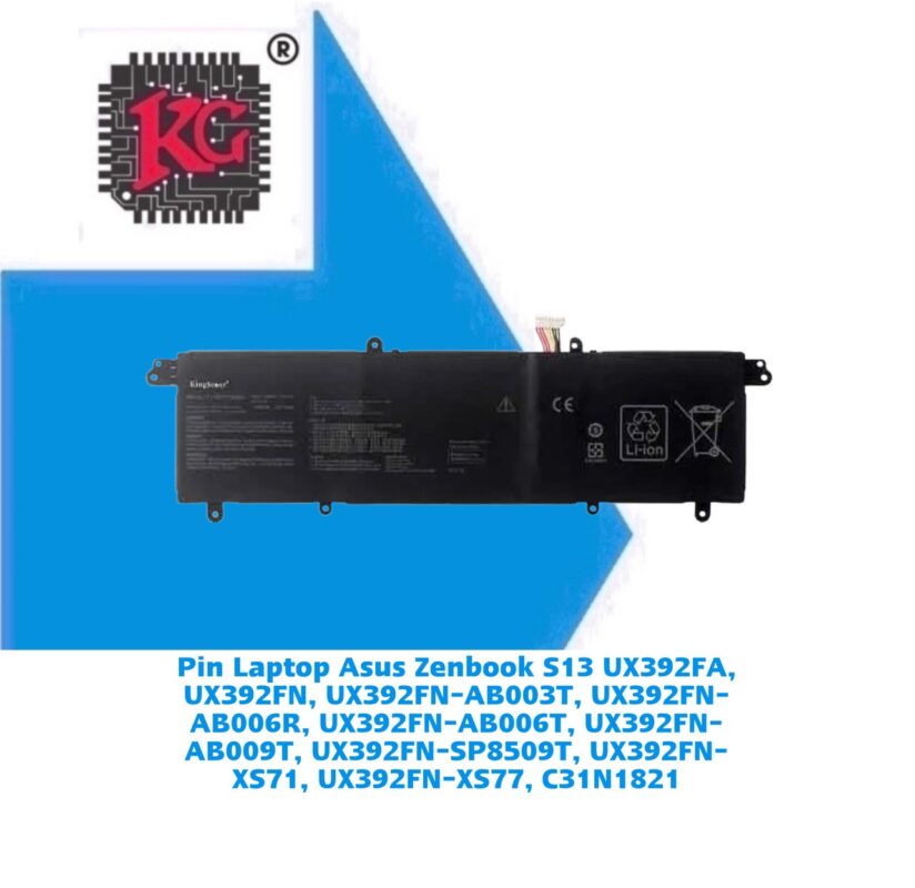 Thay Pin Laptop Asus Zenbook S13 UX392FA, UX392FN, UX392FN-AB003T, UX392FN-AB006R, UX392FN-AB006T, UX392FN-AB009T, UX392FN-SP8509T, UX392FN-XS71, UX392FN-XS77, C31N1821 5 Thay Pin Laptop Asus Zenbook S13 UX392FA, UX392FN, UX392FN-AB003T, UX392FN-AB006R, UX392FN-AB006T, UX392FN-AB009T, UX392FN-SP8509T, UX392FN-XS71, UX392FN-XS77, C31N1821