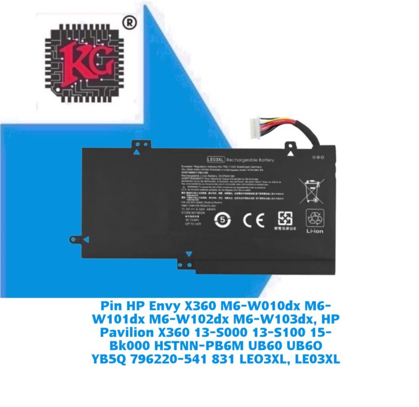 Thay Pin Laptop HP Envy X360 M6-W010dx M6-W101dx M6-W102dx M6-W103dx, HP Pavilion X360 13-S000 13-S100 15-Bk000 HSTNN-PB6M UB60 UB6O YB5Q 796220-541 831 LEO3XL, LE03XL 5 Thay Pin Laptop HP Envy X360 M6-W010dx M6-W101dx M6-W102dx M6-W103dx, HP Pavilion X360 13-S000 13-S100 15-Bk000 HSTNN-PB6M UB60 UB6O YB5Q 796220-541 831 LEO3XL, LE03XL