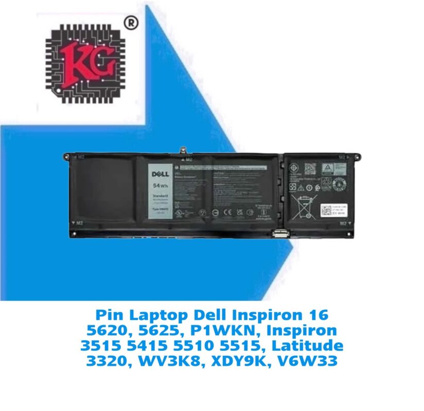 Thay Pin Laptop Dell Inspiron 16 5620, 5625, P1WKN, Inspiron 3515 5415 5510 5515, Latitude 3320, WV3K8, XDY9K, V6W33 5 Thay Pin Laptop Dell Inspiron 16 5620, 5625, P1WKN, Inspiron 3515 5415 5510 5515, Latitude 3320, WV3K8, XDY9K, V6W33
