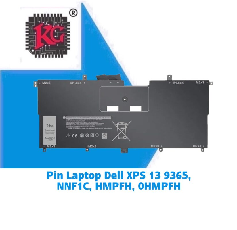 Thay Pin Laptop Dell XPS 13 9365, NNF1C, HMPFH, 0HMPFH 5 Thay Pin Laptop Dell XPS 13 9365, NNF1C, HMPFH, 0HMPFH