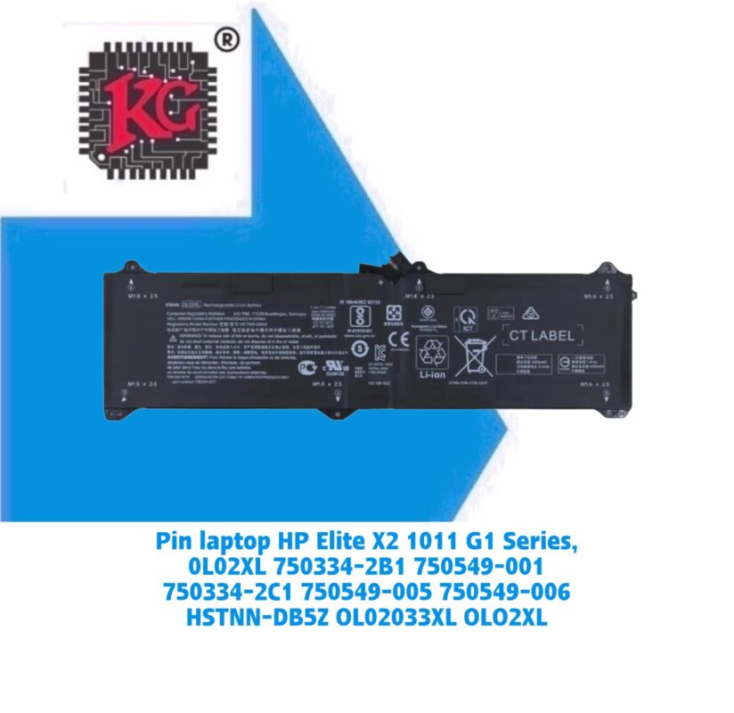 Thay Pin Laptop HP Elite X2 1011 G1 Series, 0L02XL 750334-2B1 750549-001 750334-2C1 750549-005 750549-006 HSTNN-DB5Z OL02033XL OLO2XL, OL02XL 5 Thay Pin Laptop HP Elite X2 1011 G1 Series, 0L02XL 750334-2B1 750549-001 750334-2C1 750549-005 750549-006 HSTNN-DB5Z OL02033XL OLO2XL, OL02XL