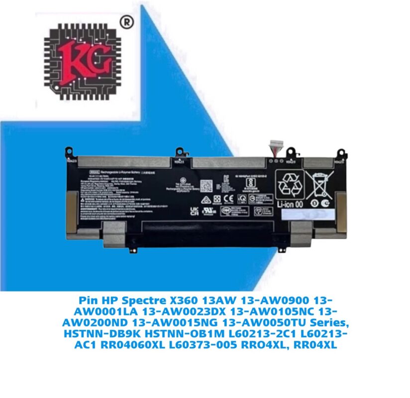 Thay Pin Laptop HP Spectre X360 13AW 13-AW0900 13-AW0001LA 13-AW0023DX 13-AW0105NC 13-AW0200ND 13-AW0015NG 13-AW0050TU Series, HSTNN-DB9K HSTNN-OB1M L60213-2C1 L60213-AC1 RR04060XL L60373-005 RRO4XL, RR04XL 5 Thay Pin Laptop HP Spectre X360 13AW 13-AW0900 13-AW0001LA 13-AW0023DX 13-AW0105NC 13-AW0200ND 13-AW0015NG 13-AW0050TU Series, HSTNN-DB9K HSTNN-OB1M L60213-2C1 L60213-AC1 RR04060XL L60373-005 RRO4XL, RR04XL