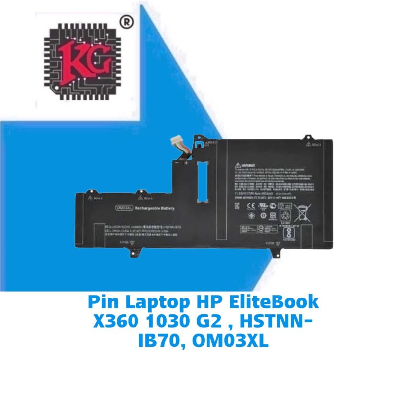 Thay Pin Laptop HP EliteBook X360 1030 G2 , HSTNN-IB70, OM03XL 5 Thay Pin Laptop HP EliteBook X360 1030 G2 , HSTNN-IB70, OM03XL