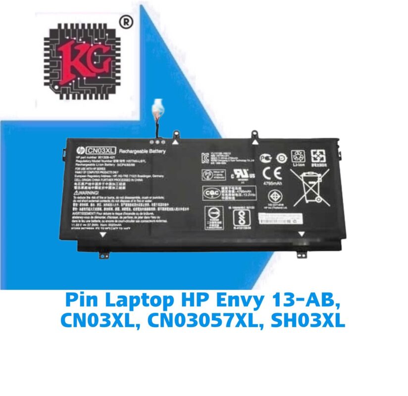 Thay Pin Laptop HP Envy 13-AB, CN03XL, CN03057XL, SH03XL 5 Thay Pin Laptop HP Envy 13-AB, CN03XL, CN03057XL, SH03XL