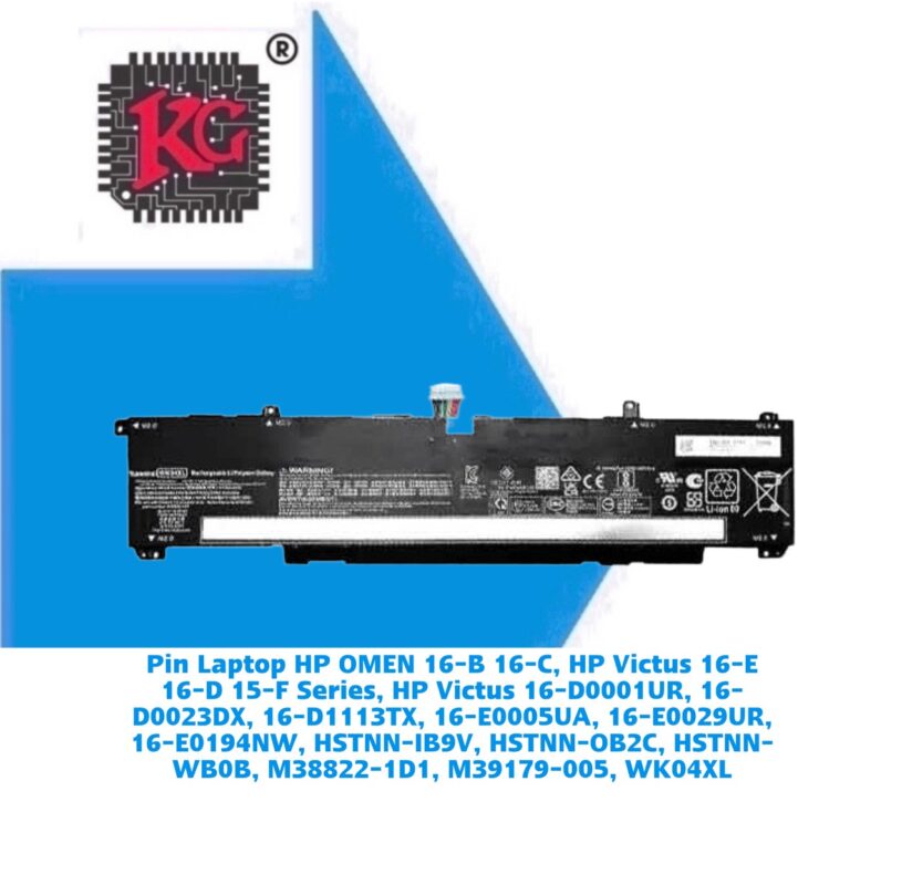 Thay Pin Laptop HP OMEN 16-B 16-C, HP Victus 16-E 5 Thay Pin Laptop HP OMEN 16-B 16-C, HP Victus 16-E 16-D 15-F Series, HP Victus 16-D0001UR, 16-D0023DX, 16-D1113TX, 16-E0005UA, 16-E0029UR, 16-E0194NW, HSTNN-IB9V, HSTNN-OB2C, HSTNN-WB0B, M38822-1D1, M39179-005, WK04XL